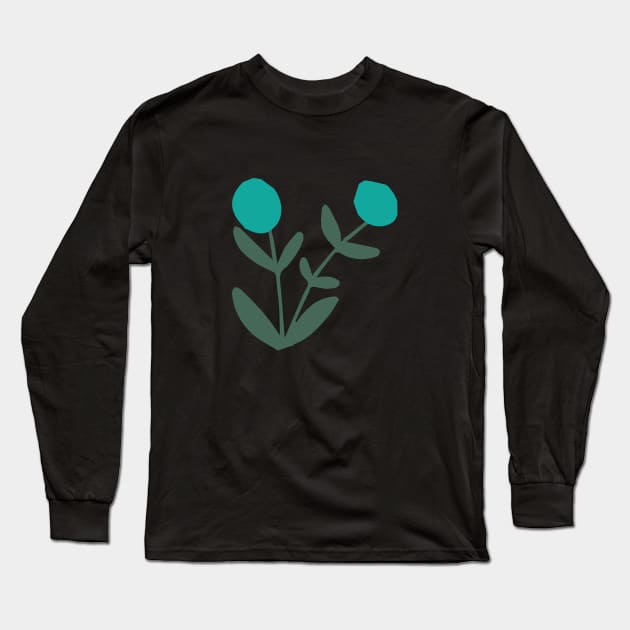 Flower Long Sleeve T-Shirt by Flowerart1232